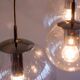 RAAK Lustre Amsterdam with three "Bubbles" pendants - Mid-century design