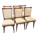 Vintage compass and leatherette chairs