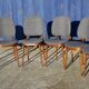 Set of 6 chairs "pegase" by baumann, 60 years