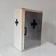 Vintage metal medicine cabinet from the 50s/60s