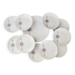 service à dessert vintage