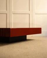 Table basse laquée - Italie 1970s