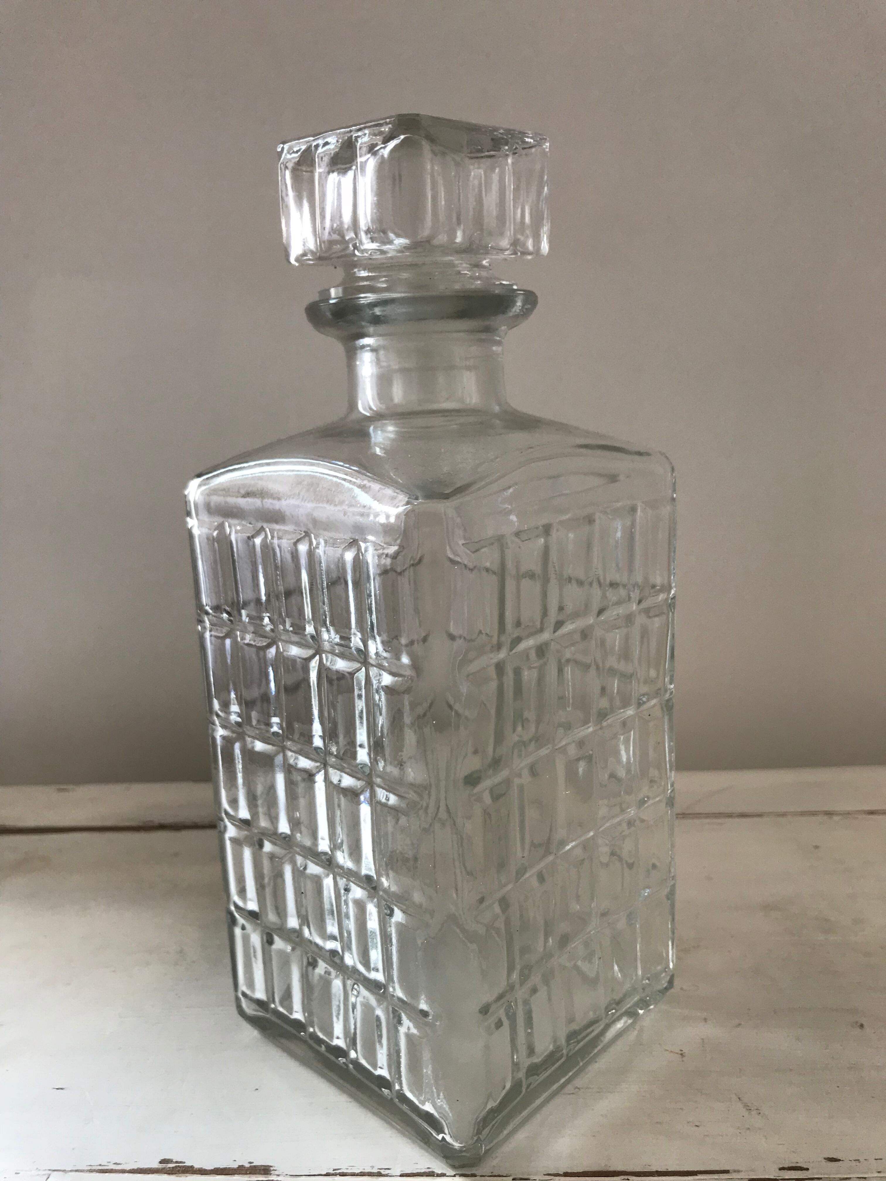 Vintage whiskey decanter