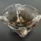 Thick glass ashtray from the 80s