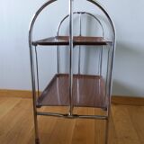 Folding trolley on wheels