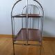 Folding trolley on wheels