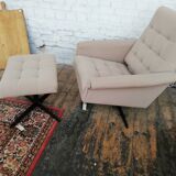 armchair and ottoman, Moravek Munzar, Ottoman