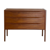 Commode en teck danois no34 par Kai Kristiansen années 1960