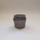 Brown glazed stoneware pot — Antique pottery