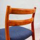 Set of 2 Model No. 84 Teak Chairs by Niels Otto Møller, Denmark, 1960s