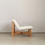 Foldable lounge set in pinewood by Burkhard Vogtherr for Rosenthal