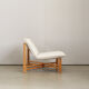 Foldable lounge set in pinewood by Burkhard Vogtherr for Rosenthal