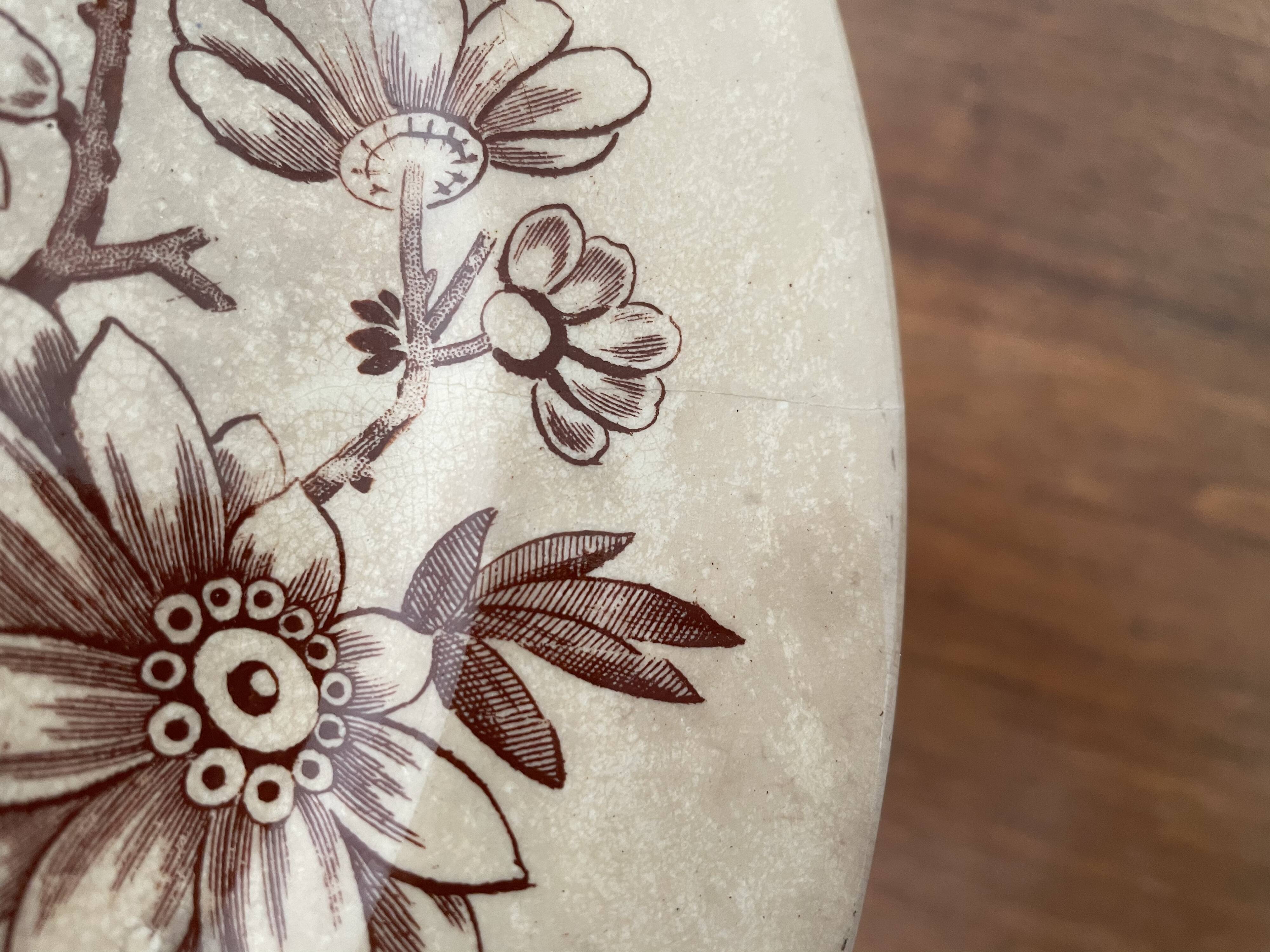 English Ironstone Pedestal Dish