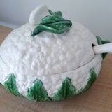 Cauliflower slip tureen
