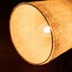 Ensemble de deux lampes de table en fibre de verre
