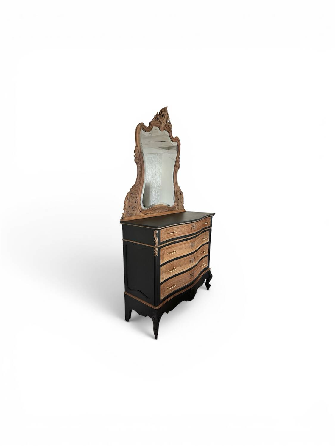 Dresser with mirror