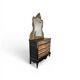 Dresser with mirror