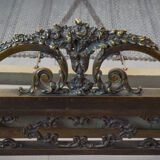 Exceptional decorative brass bed frame