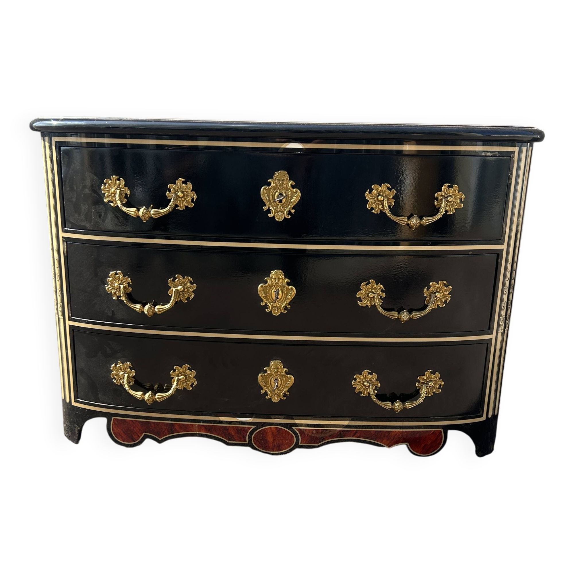 "Mazarine" chest of drawers with 3 drawers