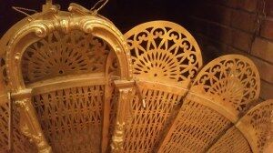 Napoleon III fireplace screen