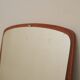 Mirror in teak frame, Danish design, 1970s, production: Denmark