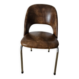 Chaise en cuir