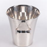 Silver plated designer champagne cooler WMF Kurt Mayer Design, 1950s