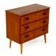 Commode scandinave en teck, Suède, 1950