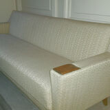 Sofa design club Architectural daybed cliclac 50/60s Danish vintage