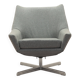Swivel armchair, German design, 1960s, manufactured by Walter Knoll