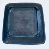 Vintage Brutalist Art Studio Ceramics Square Dish by Amphora Perignem, 1960s