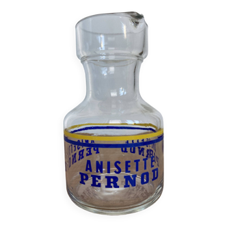 Pernod anisette glass pitcher