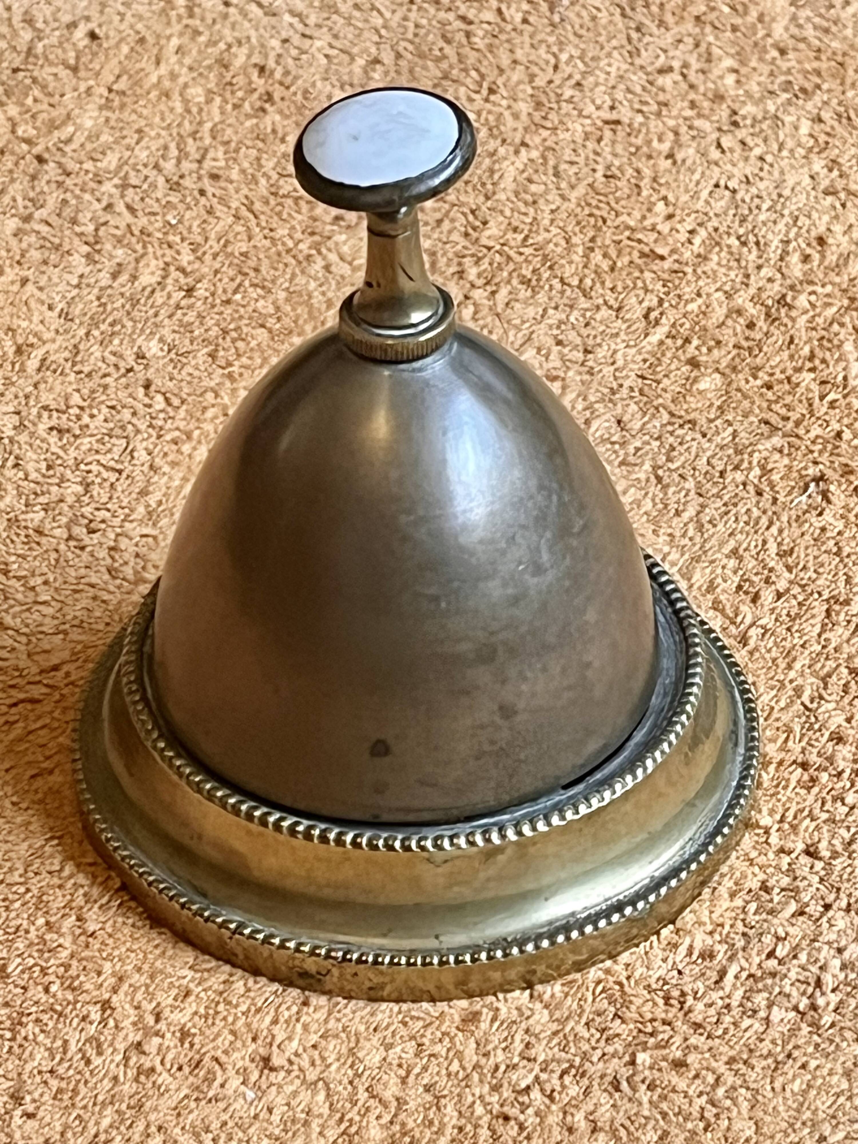Counter bell / hotel reception - Brass - Good condition