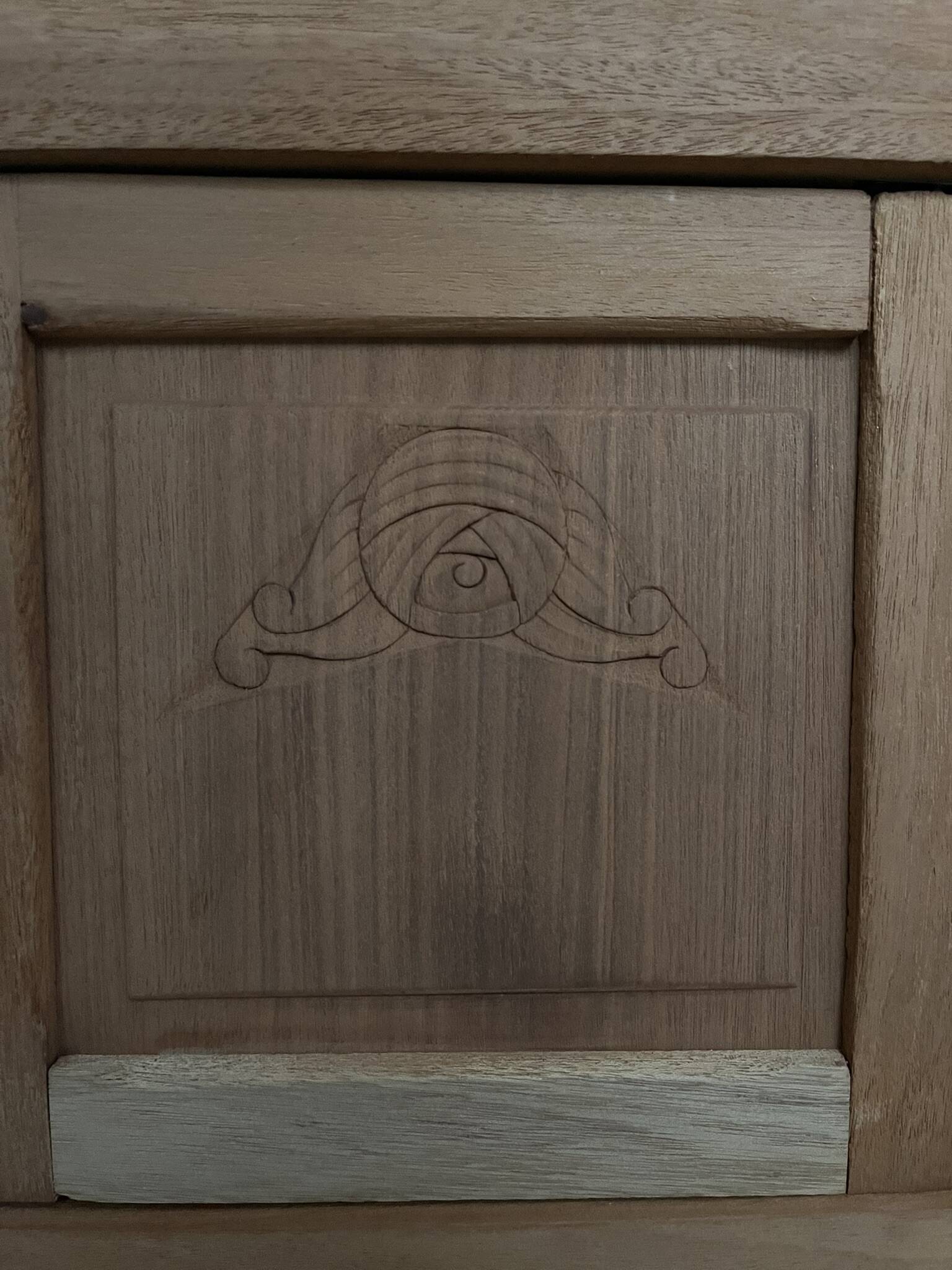 Art Deco vintage bedside tables Jada and Rosa wooden accent furniture