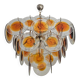 Glass pendant by Gino Vistosi, Mid-Century Modern style