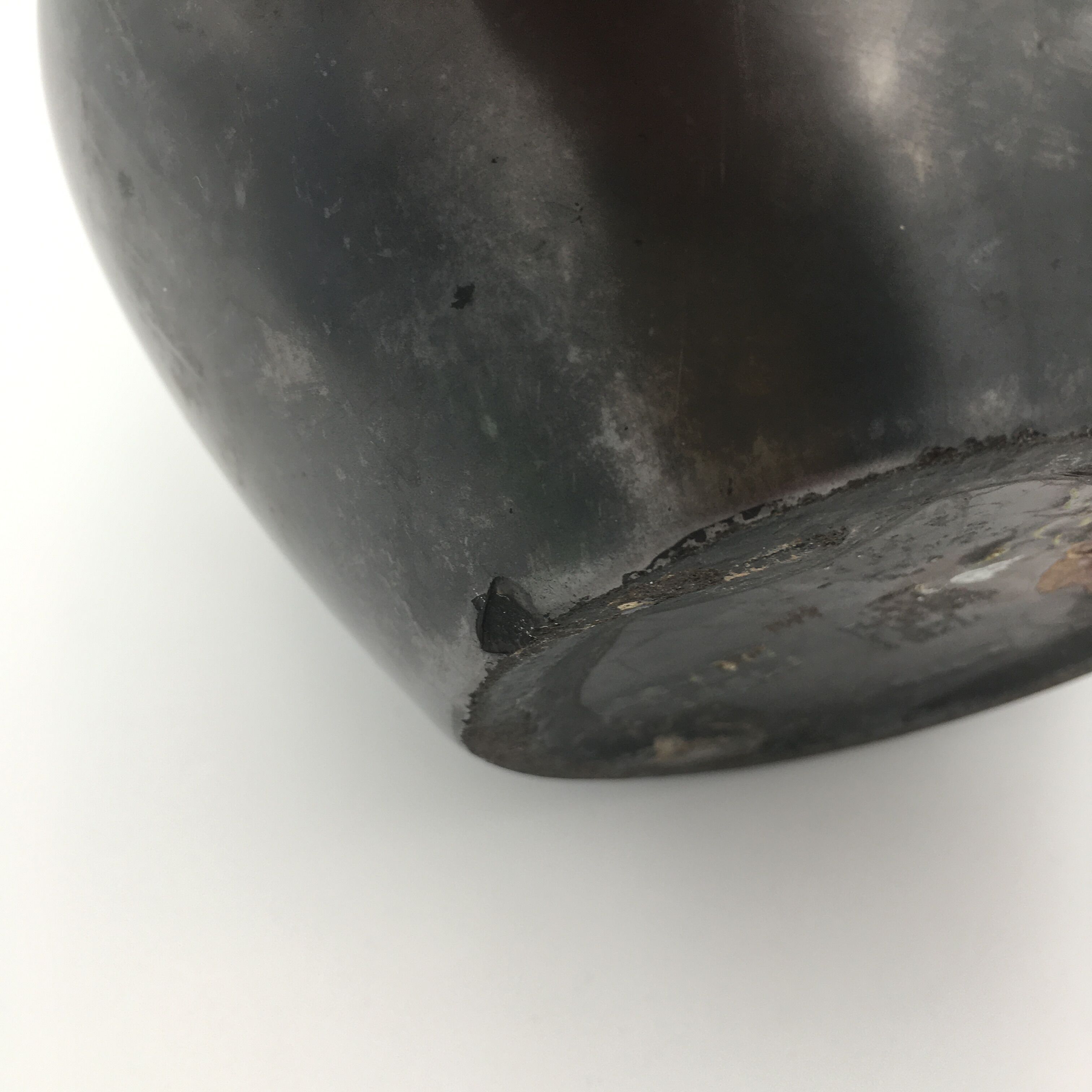 Art Deco vase in glazed ceramics, by Gustave De Bruyn, numbered - 1920s-1930s