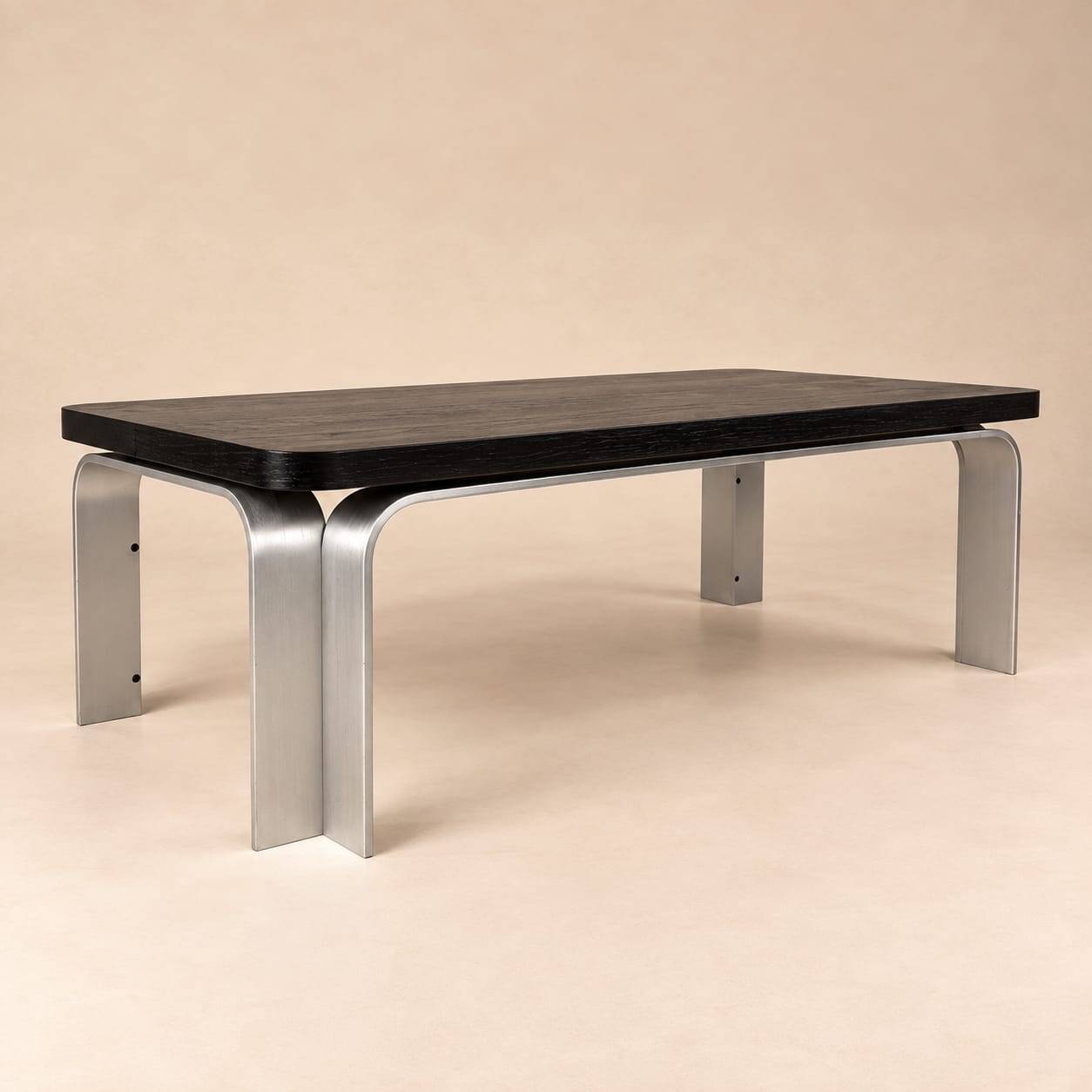 Table basse vintage de l'ère spatiale, années 1970