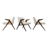 Set Of 3 mid-century Armchairs, Type 300-177 “Bunny”, Poland, 1970’S