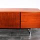 Vintage rosewood veneer sideboard by Musterring International, 1960s