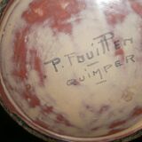 Stoneware vase by Paul Fouillen