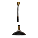 Large vintage Stilux Milano counter-weight chandelier suspension