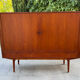 Scandinavian high buffet from the 1960s.