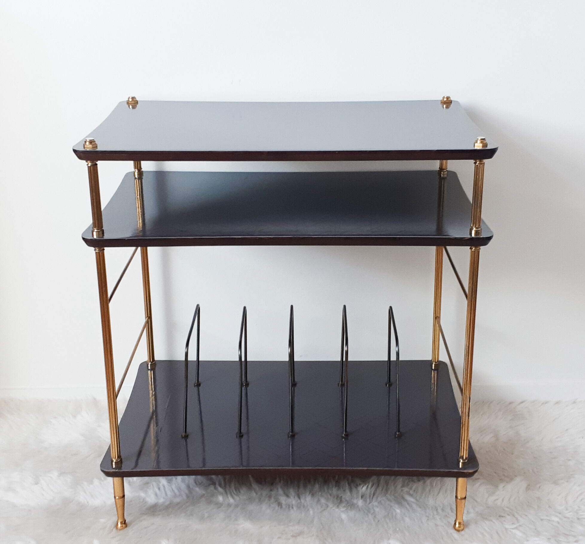 Electrophone door table, vinyl door