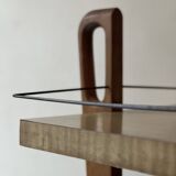 Wooden bar cabinet, French design 1950.