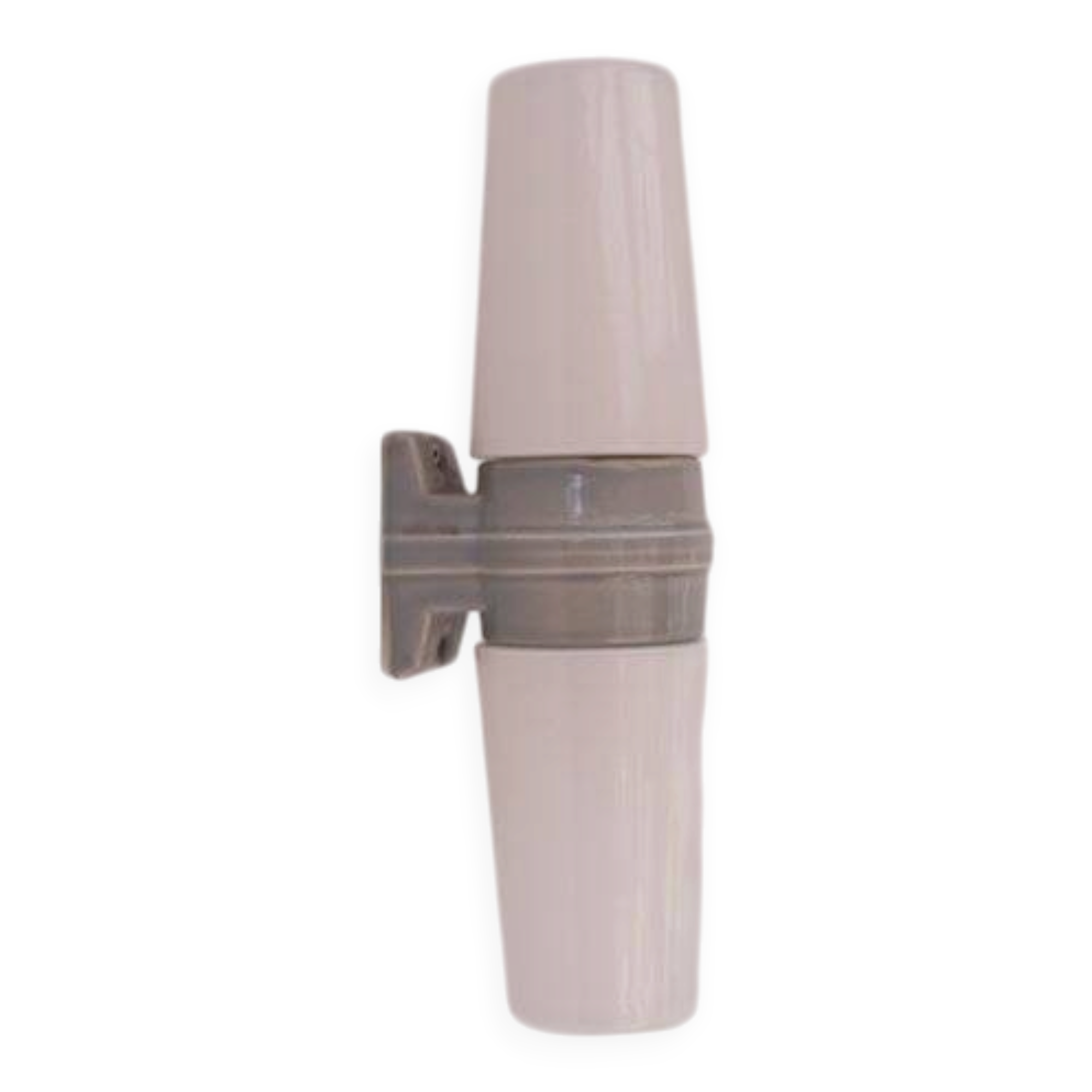 Large Mid-Century Modern Pale Grey Bathroom Sconce by Sigvard Bernadotte