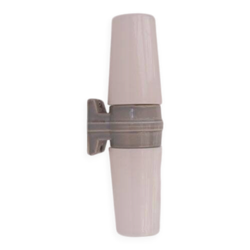 Large Mid-Century Modern Pale Grey Bathroom Sconce by Sigvard Bernadotte