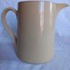 Vanilla color pitcher (half porcelain Badonviller france)