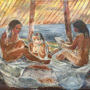 HST Orientalist Painting Hana HLADIKOVA-BERNKOPFOVA (1900-1978) R. Czech