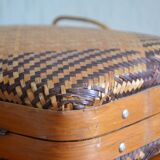 Vintage wicker case