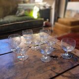 Cut-out balloon glasses — 1960s